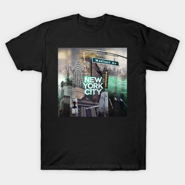 New York T-Shirt by JavierMartinez